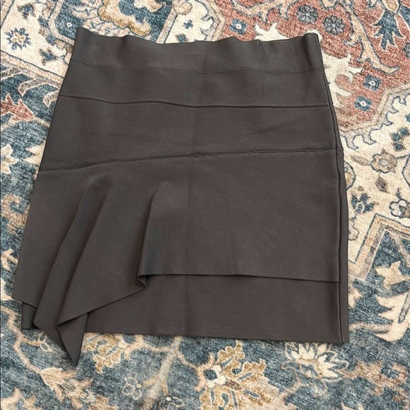 BCBGMaxAzria Black Asymmetrical Skirt - Picture 1 of 6